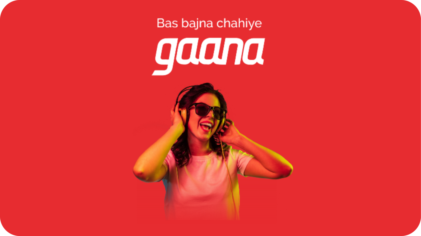 Gaana E-Gift Voucher-12M